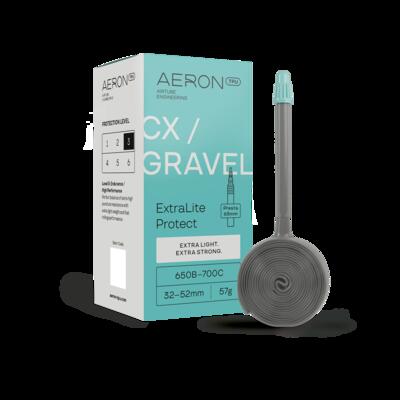 Cx-gravel binnenband - extralite protect - 32-52mm - 65mm presta - 650b / 700c