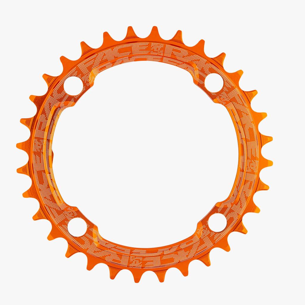 Single Narrow Wide Tray - orange