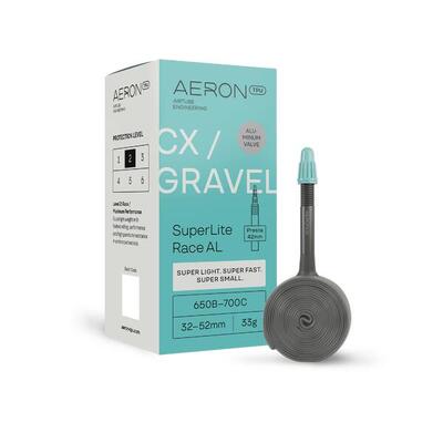 Gravel binnenband - superlite race al - 32-52mm - 42mm presta-650b / 700c