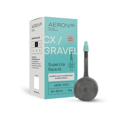 Chambre air Gravel - SuperLite Race AL - 32-52mm -Presta 42mm - 650b / 700c