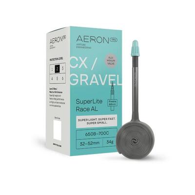 Gravel binnenband - superlite race al - 32-52mm - 65mm presta-650b / 700c