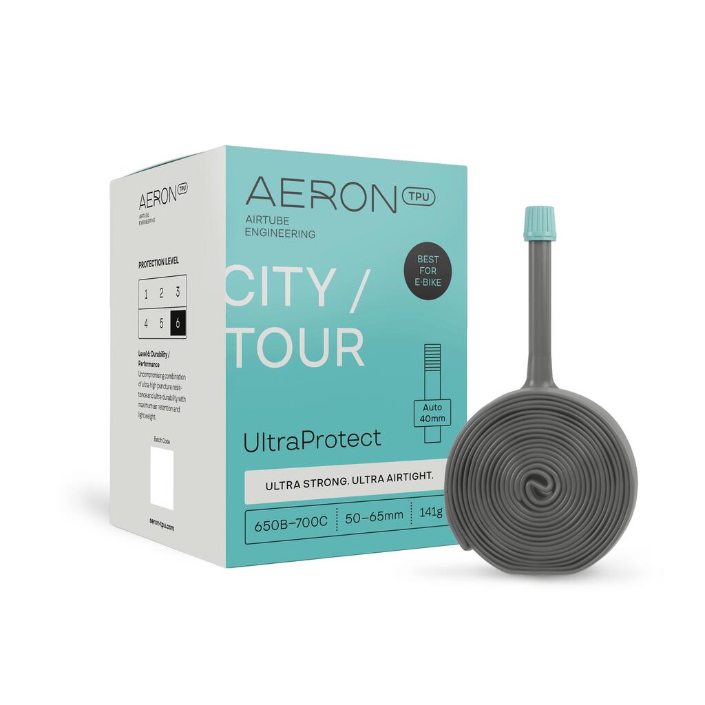 City-Tour inner tube - UltraProtect - 50-65mm - 40mm Auto valve - 650b / 700c
