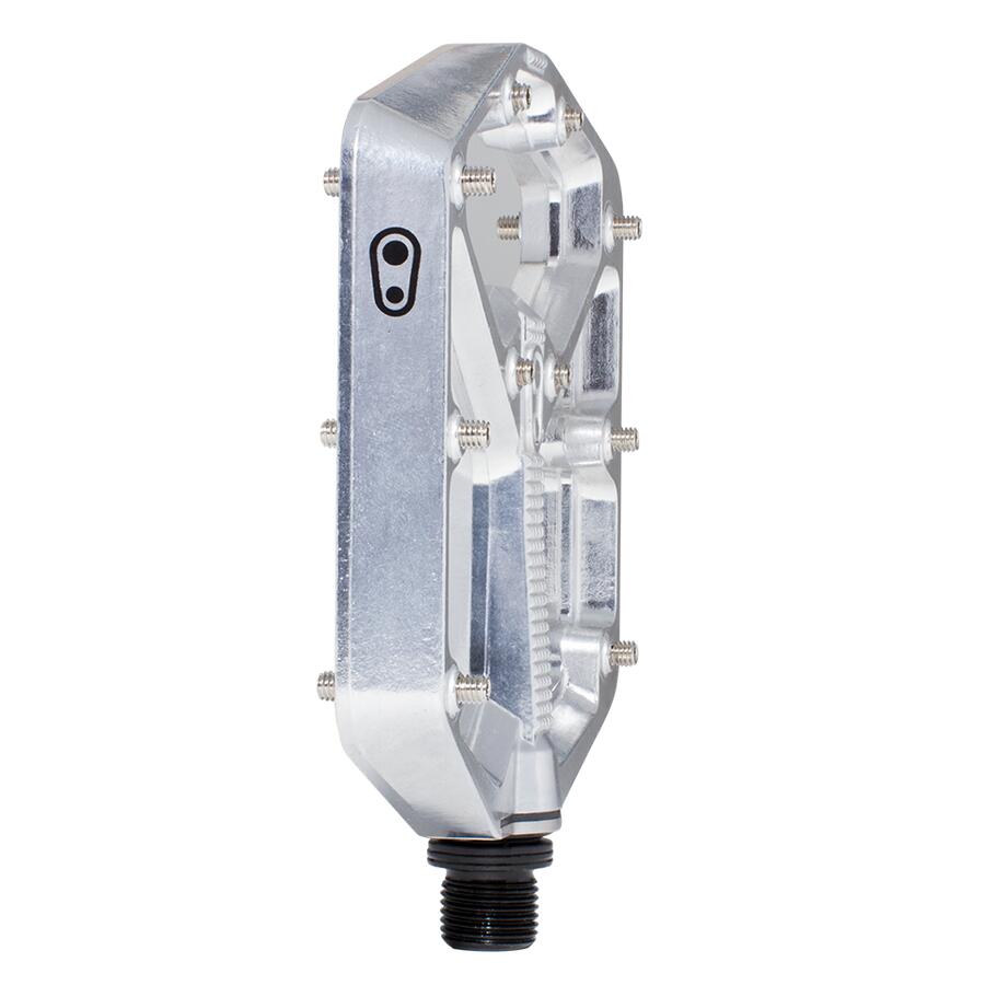 MTB- Plattform-Pedal Stamp 7 Large, Silver Collection 2/3