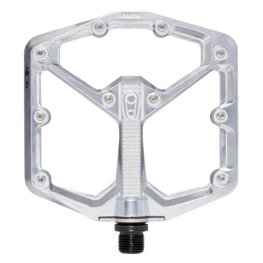 STAMP 7 Large Polished Silver Pedals