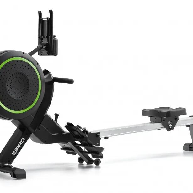 ZIPRO Dash Rowing Machine Air-Magnetic Rower iConsole+ Kinomap