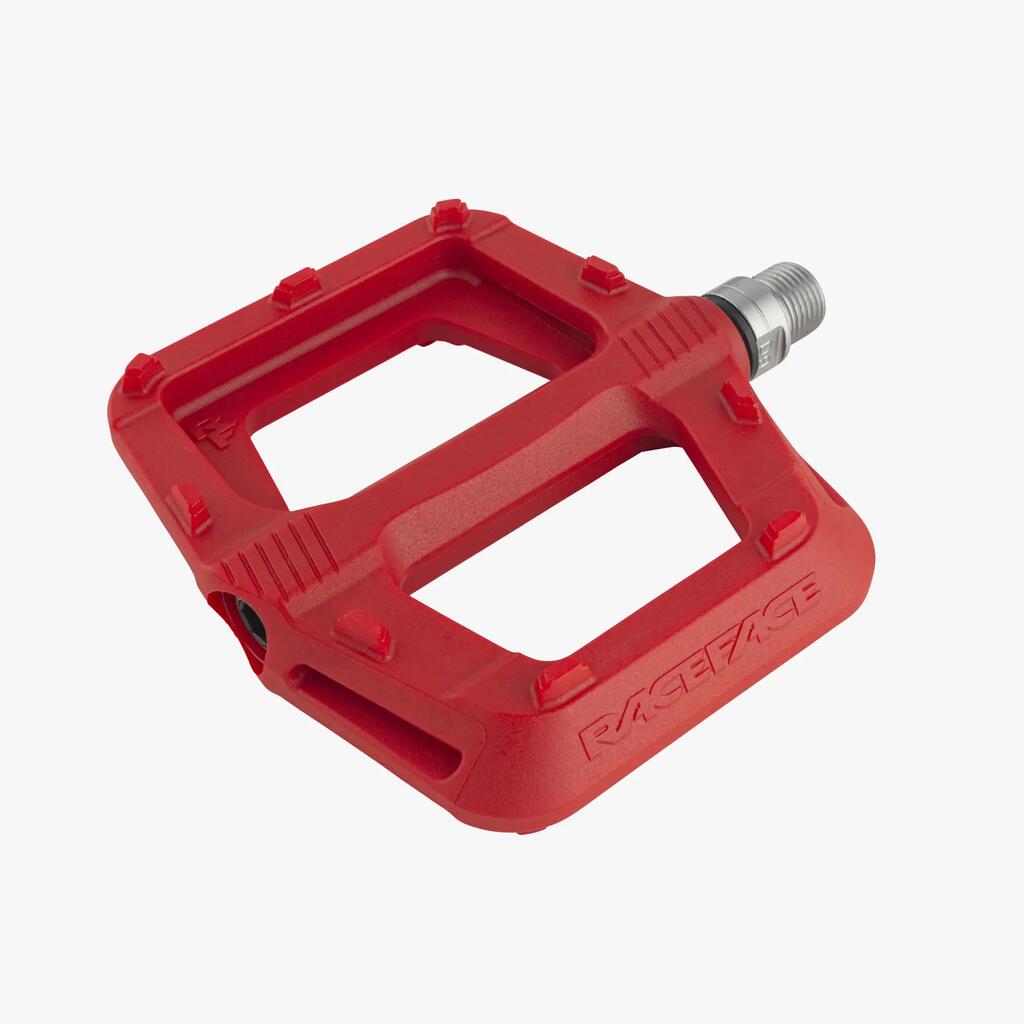 RIDE pedals - red