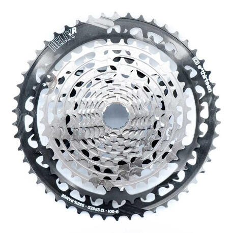 Helix Race Cassette - 9-46T - 11v - Nickel Gray