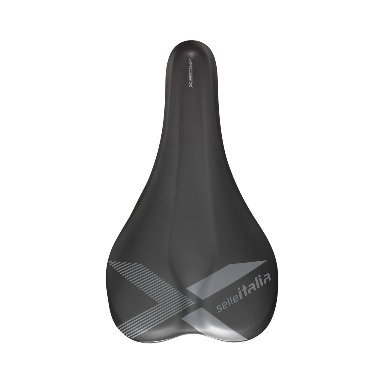 X-BOW FeC Sattel aus Aluminium, schwarz 2/7