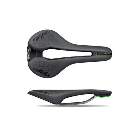 Flite boost gravel superflow ti zadel, zwart - l3