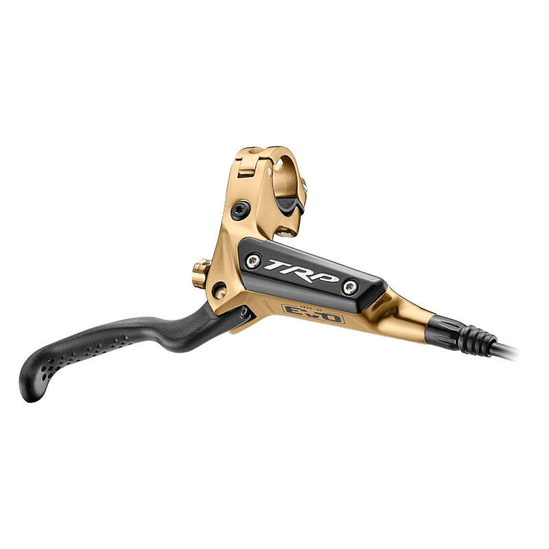 DHR EVO mountain bike brake - left lever - 1900mm hose - gold