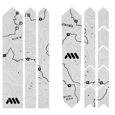 Kit protezione telaio - EXTRA Gravel/strada - Sterrato nero