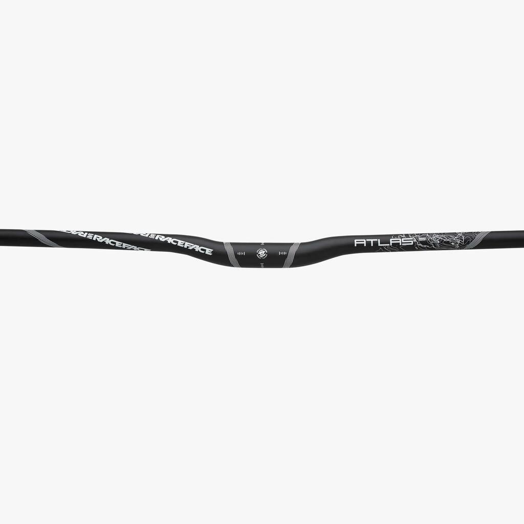 ATLAS handlebars, 0.5" rise - 31.8 x 785 - black