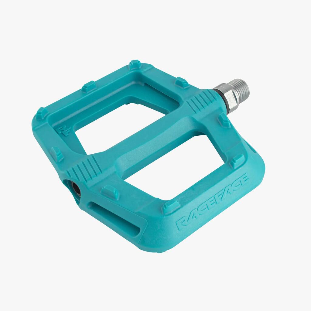 RIDE pedals - turquoise