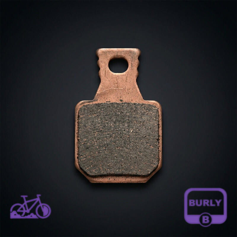 Burly brake pads - Magura MT-7 (1 set, 1 caliper, 4 pads)