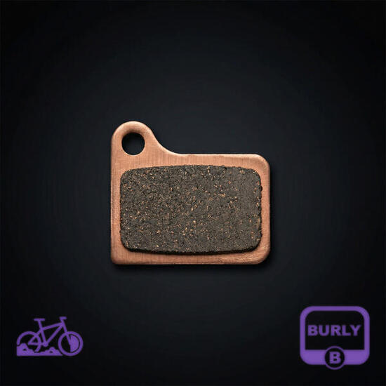 Podkładki Burly Pads - Shimano Deore Hydraulic BR-M555 2001-2002
