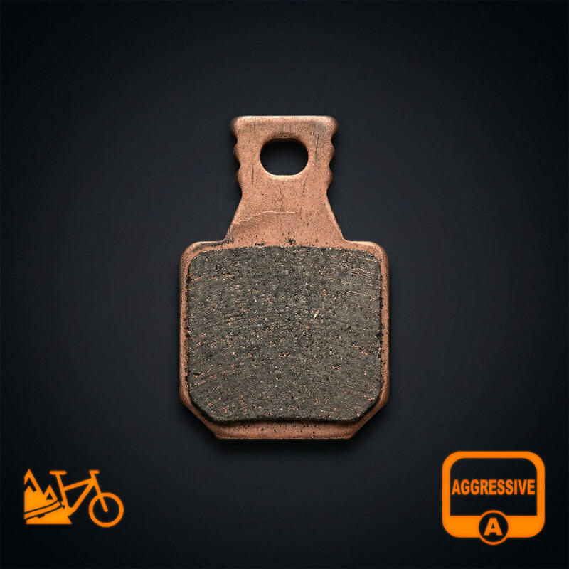 Aggressive brake pads - Magura MT-7 (1 set, 1 caliper, 4 pads)