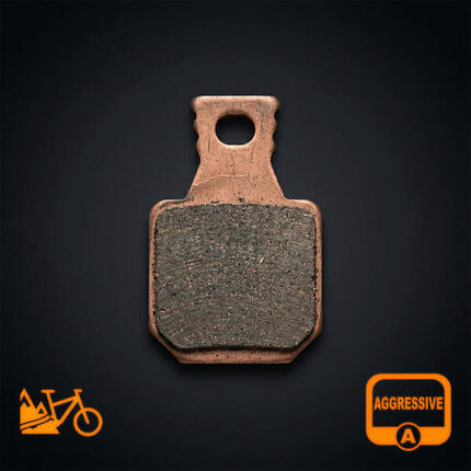 Aggressive Bremsbeläge - Magura MT-7 (1 Satz, 1 Bremssattel, 4 Beläge)