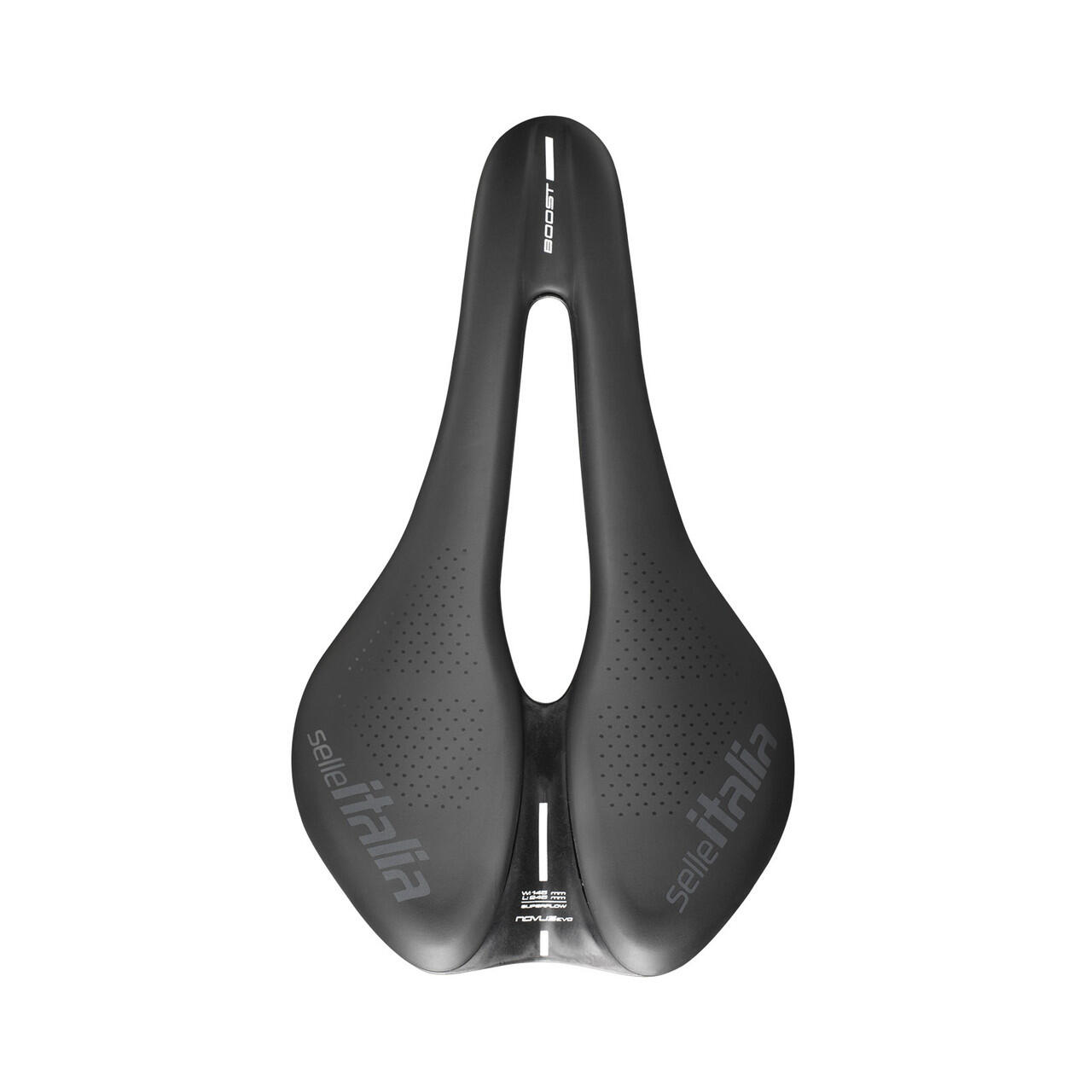 Selle NOVUS EVO BOOST Superflow TM noir 2/7
