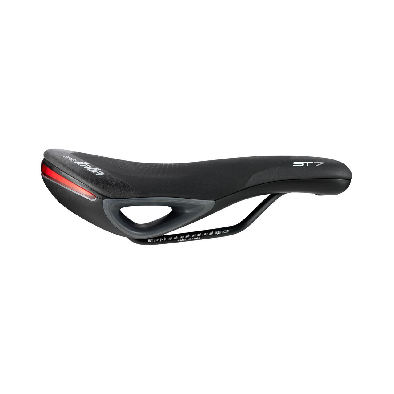ST 7 Superflow FeC Alloy zadel zwart 3/5