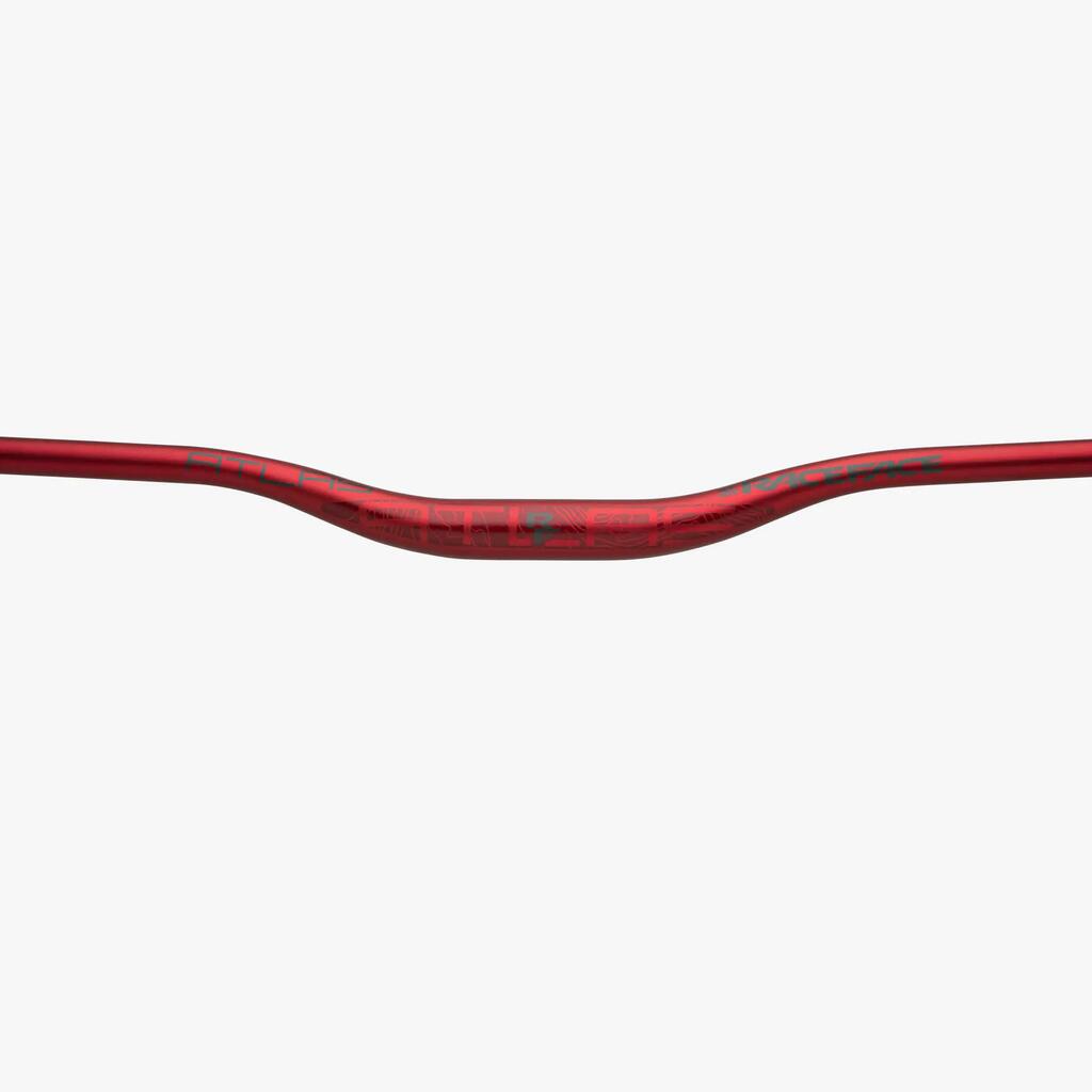 ATLAS 35mm raised handlebar - 35 x 820 - red