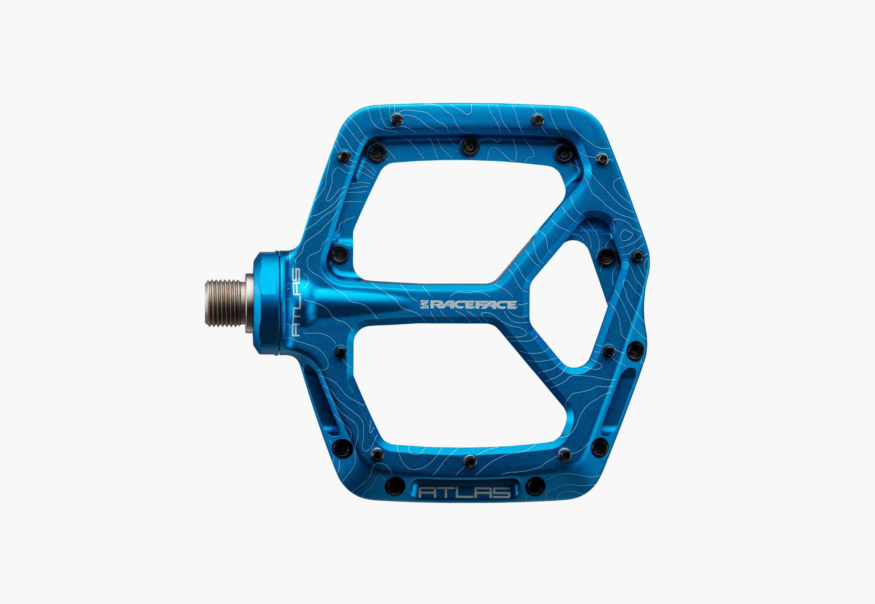 Pédales ATLAS - bleu 2/3