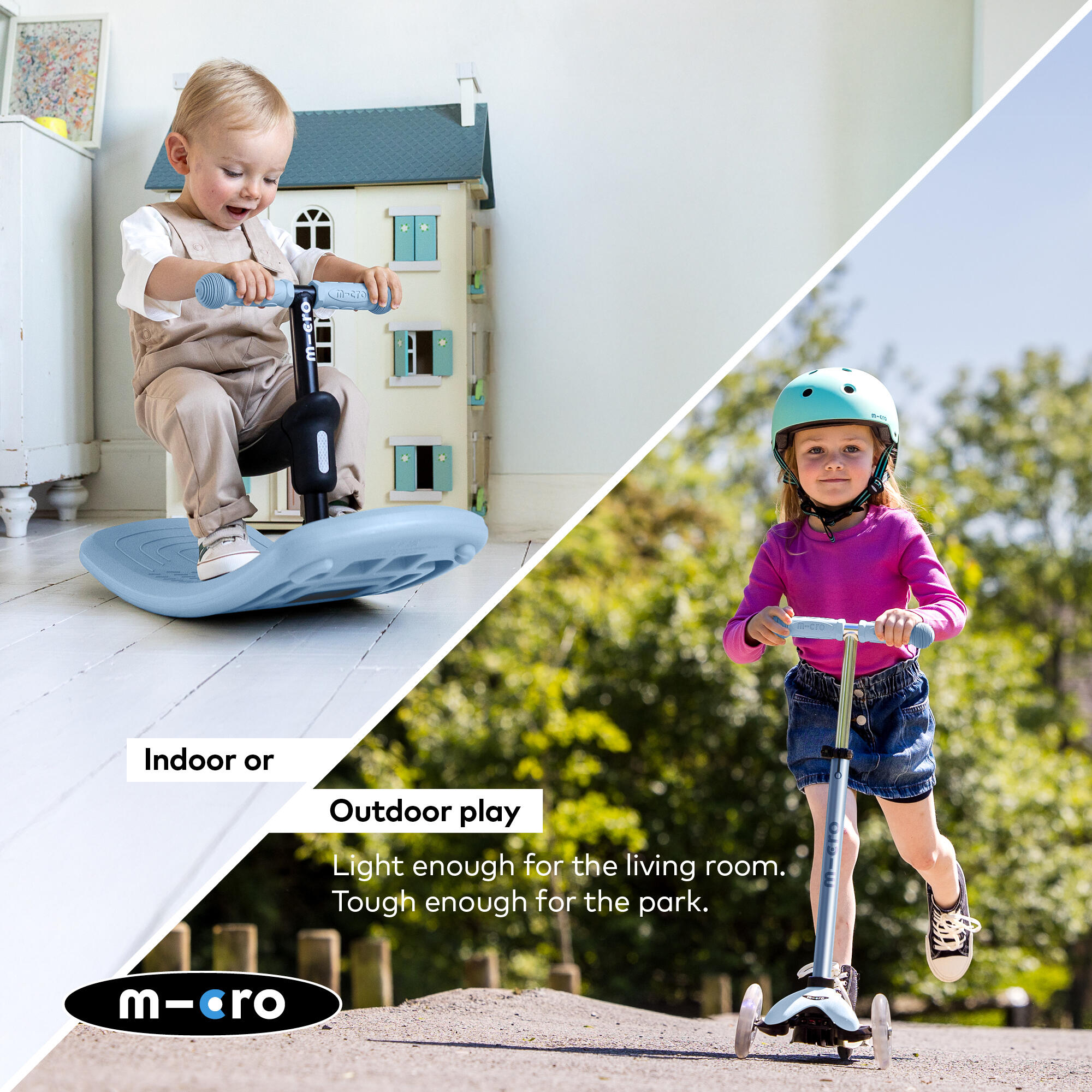 Trottinette évolutive Mini  Rock  Go  Ardoise LED 7/7