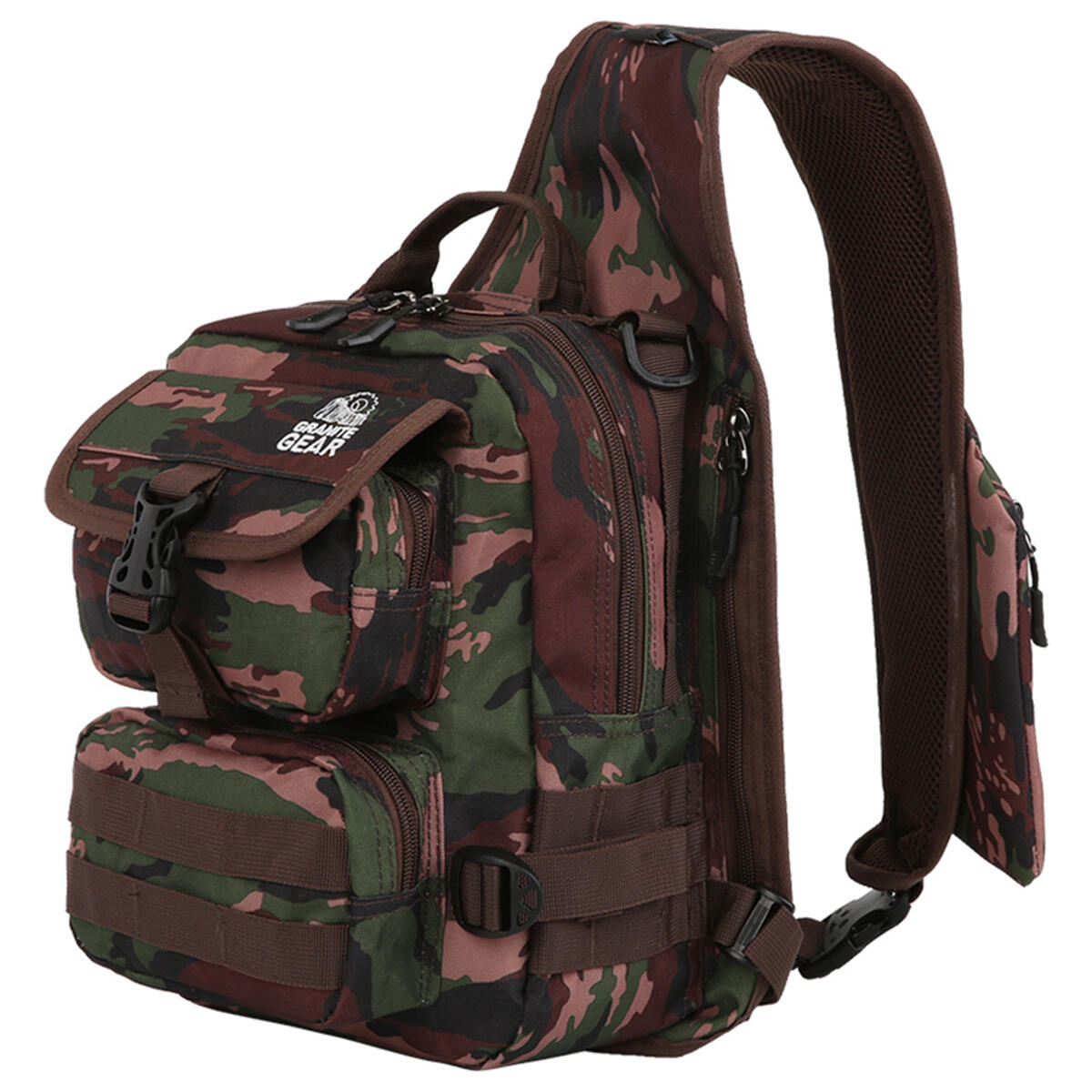Granite Gear Waterproof Messenger Travel Work Bag Camouflage