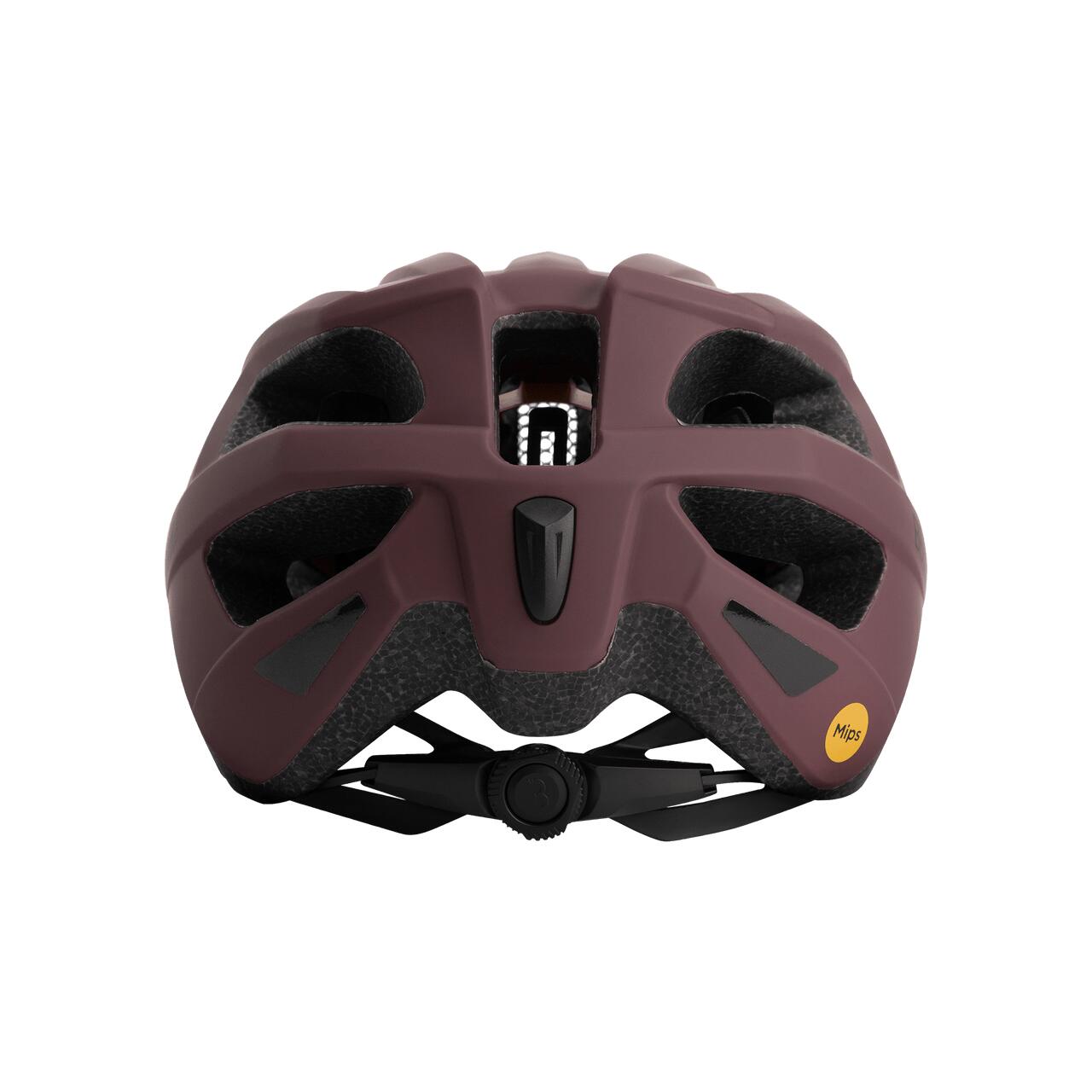 Fahrradhelm Unisex E-Bike & MTB MIPS Fidlock Magnetverschluss Mattes Dunkel Rot 5/8