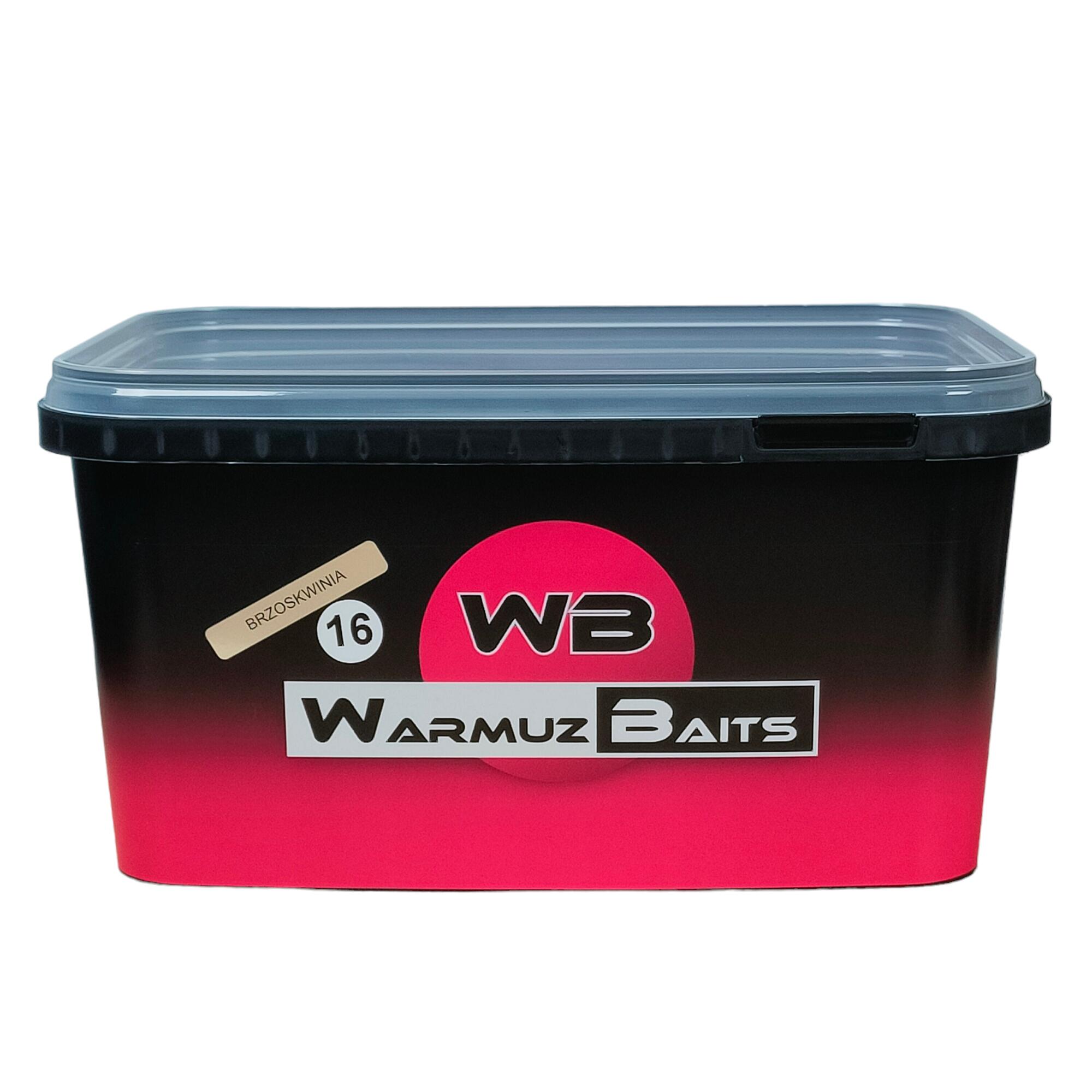 Kulki zanętowe 16mm Warmuz Baits Wiadro 3kg BRZOSKWINIA 2/4