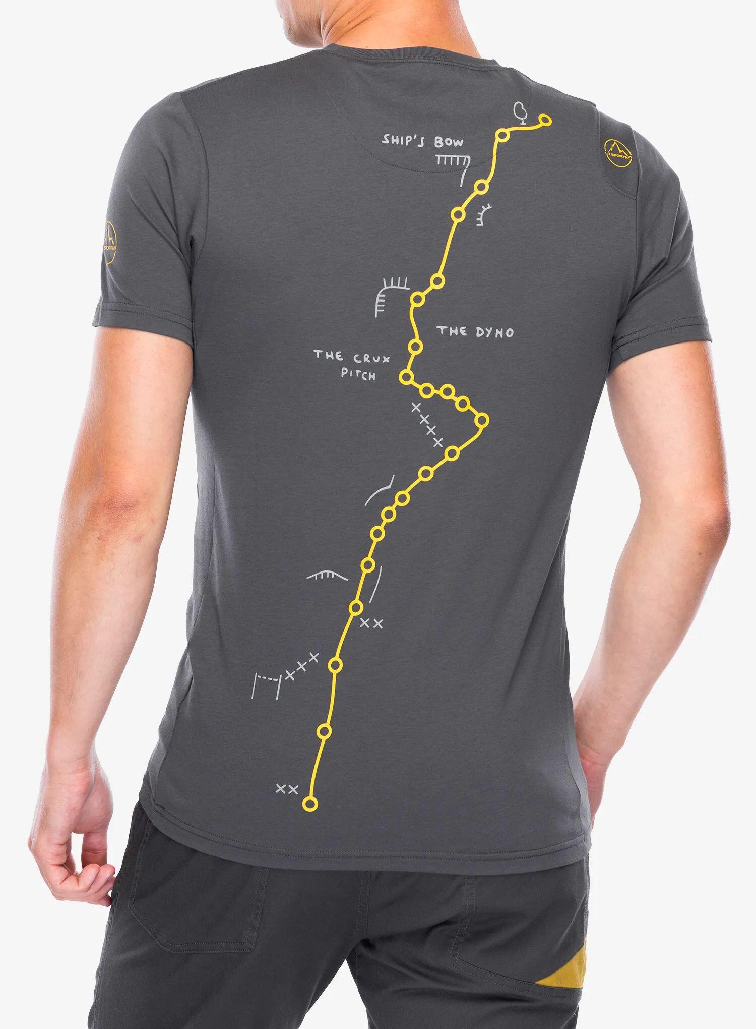 Koszulka z nadrukiem męska La Sportiva Dawn Wall T-Shirt 2/7