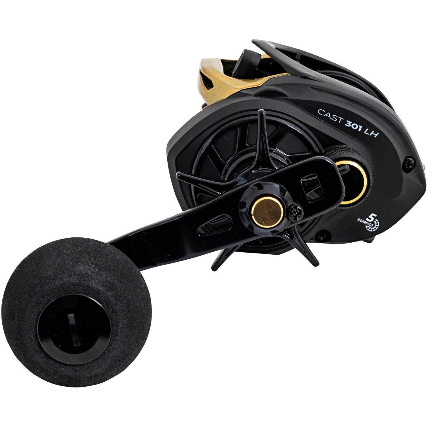 Black Cat Cast 301 LH Rolle - Baitcaster Rolle 2/3