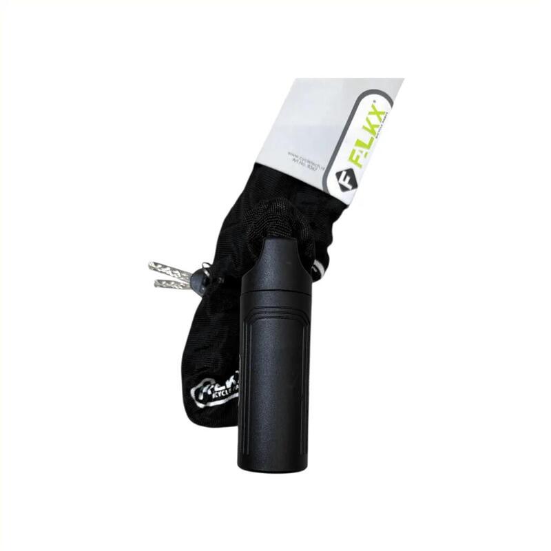Lacăt pentru bicicletă negru 8 mm x 110 cm ART2