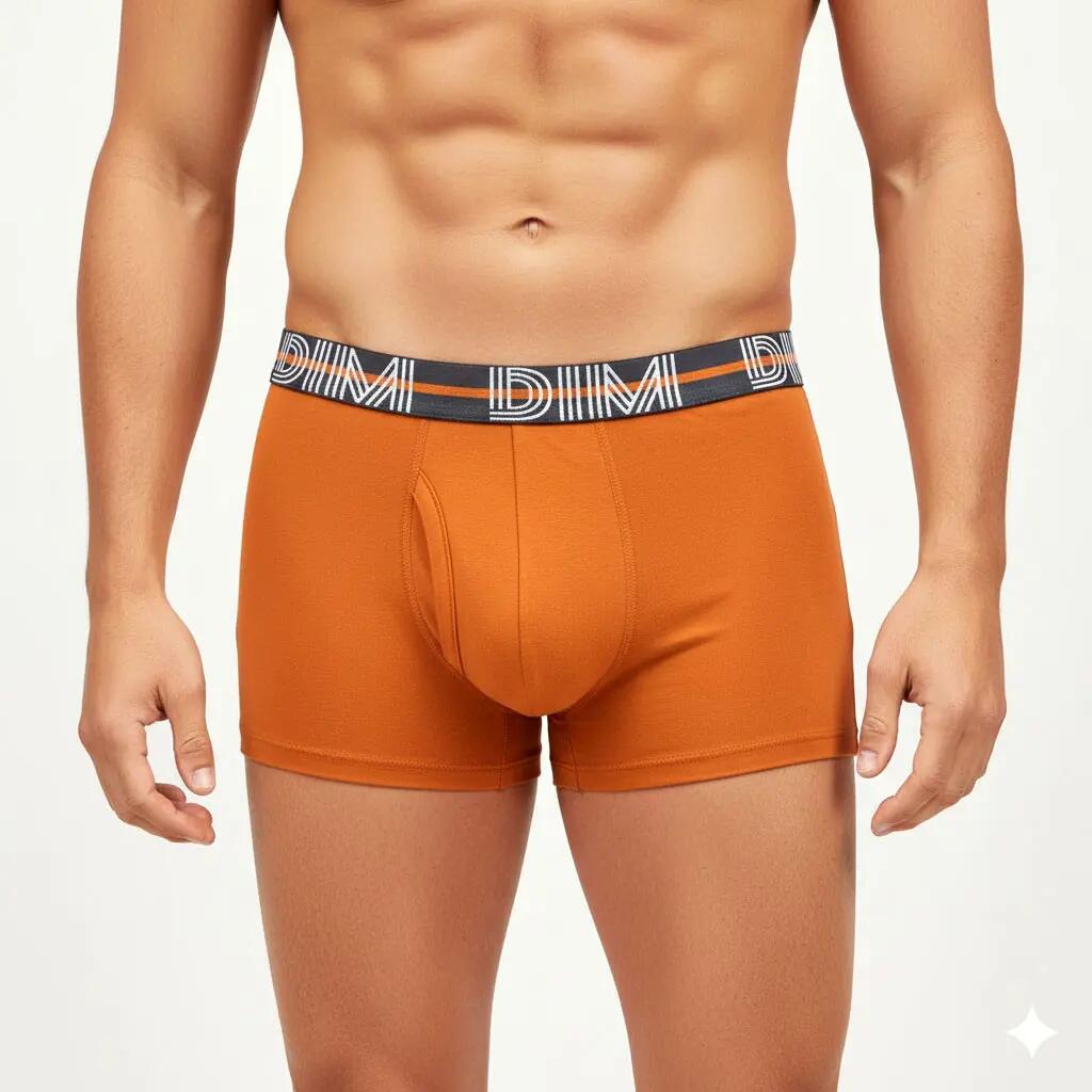 Lot de 3 boxers DIM en coton stretch 7/7