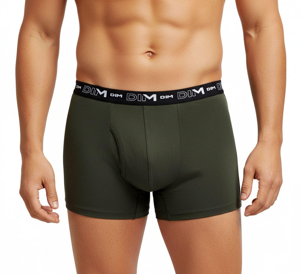 Conjunto de 3 boxers DIM em algodão elástico 7/7