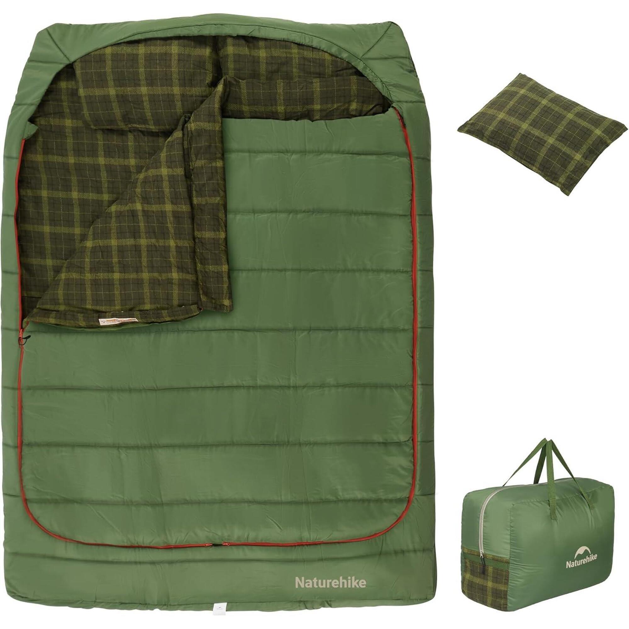 NATUREHIKE Dvojitý spací pytel Akimo