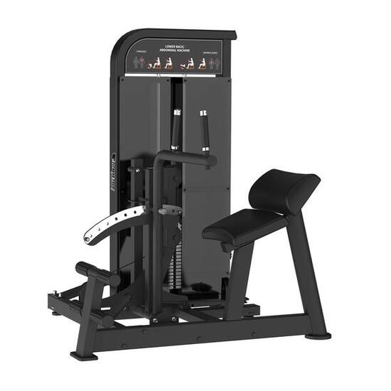 Double crunch abdominal et extension du dos | Série Compact Fitness Tech