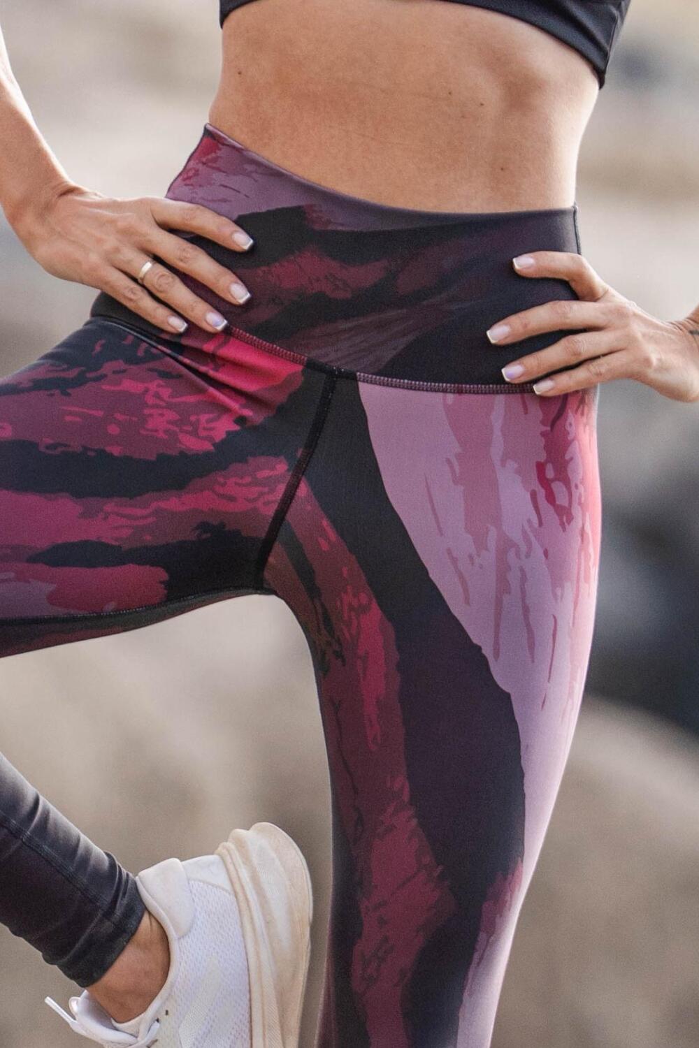 Leggings Running HEKA Mujer Alto Impacto Talle Alto Moldeador Sujeción Firme 4/4