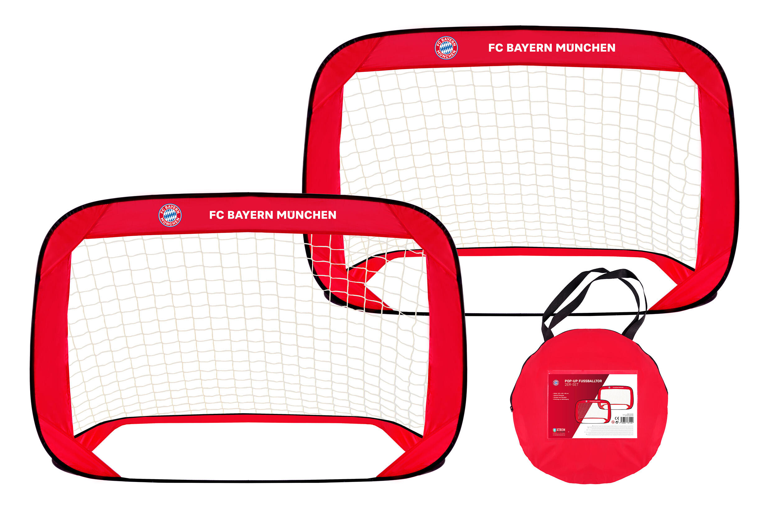 FC Bayern München Pop-Up-Fußballtor 2er-Set 3/3