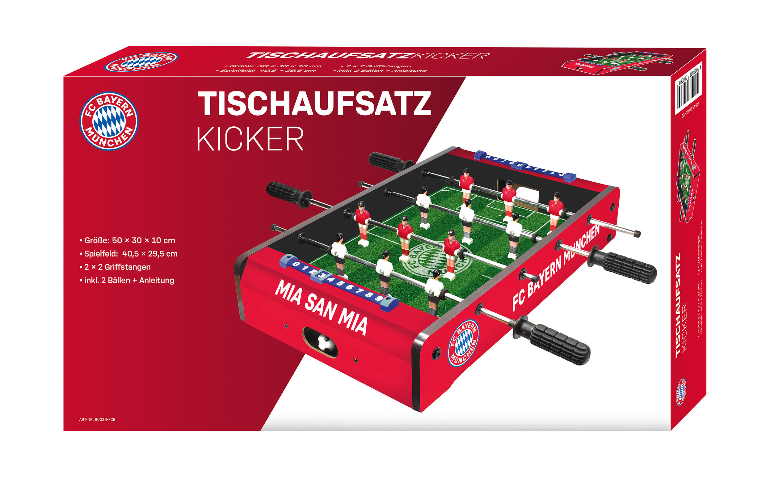 FC Bayern München Tischaufsatzkicker 4/9