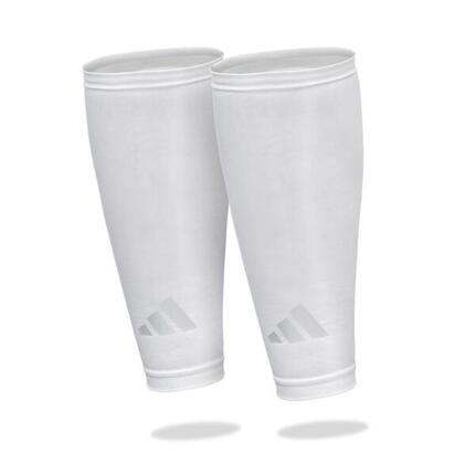 Manchons de compression Adidas Aeroready pour mollets - Blanc - S/M