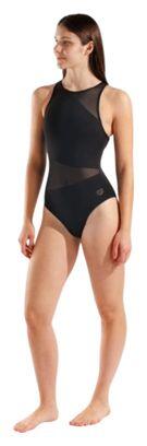 Costume da bagno Arena Mesh Angle Nero Donna 5/7
