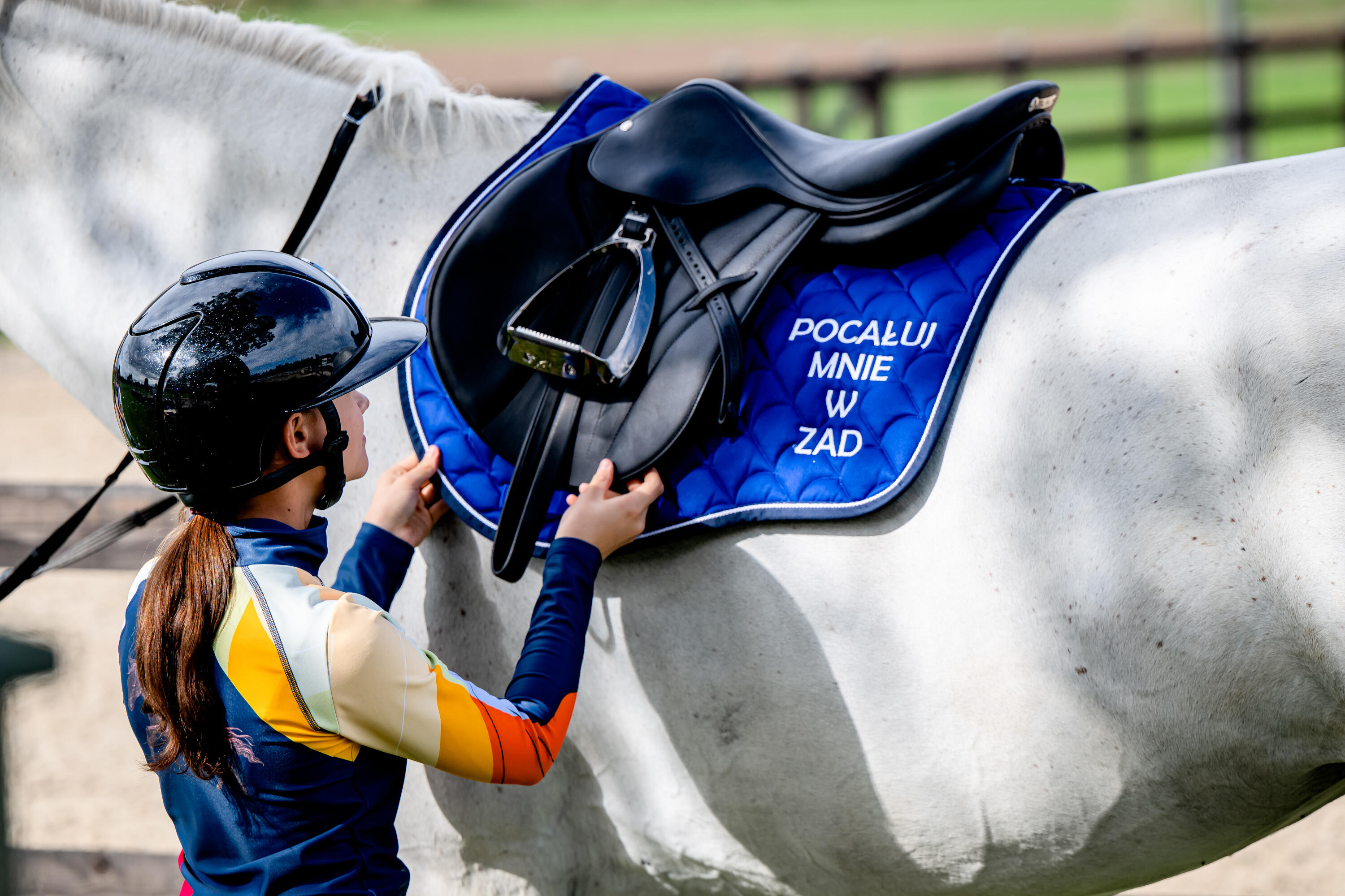 Czaprak GALOP WEAR Pocałuj mnie w ZAD VSS - skokowy 3/4