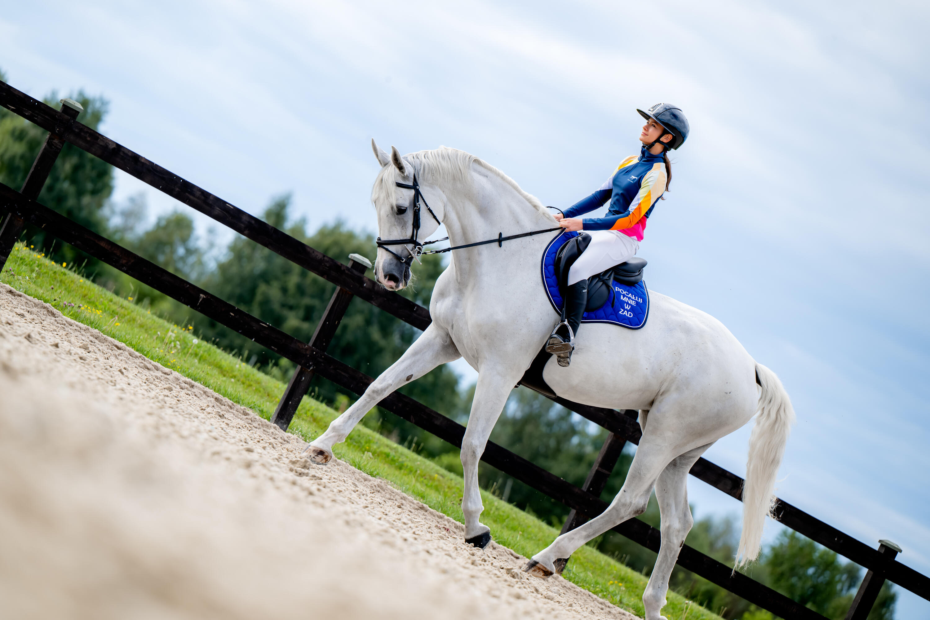 Czaprak GALOP WEAR Pocałuj mnie w ZAD VSS - skokowy 4/4