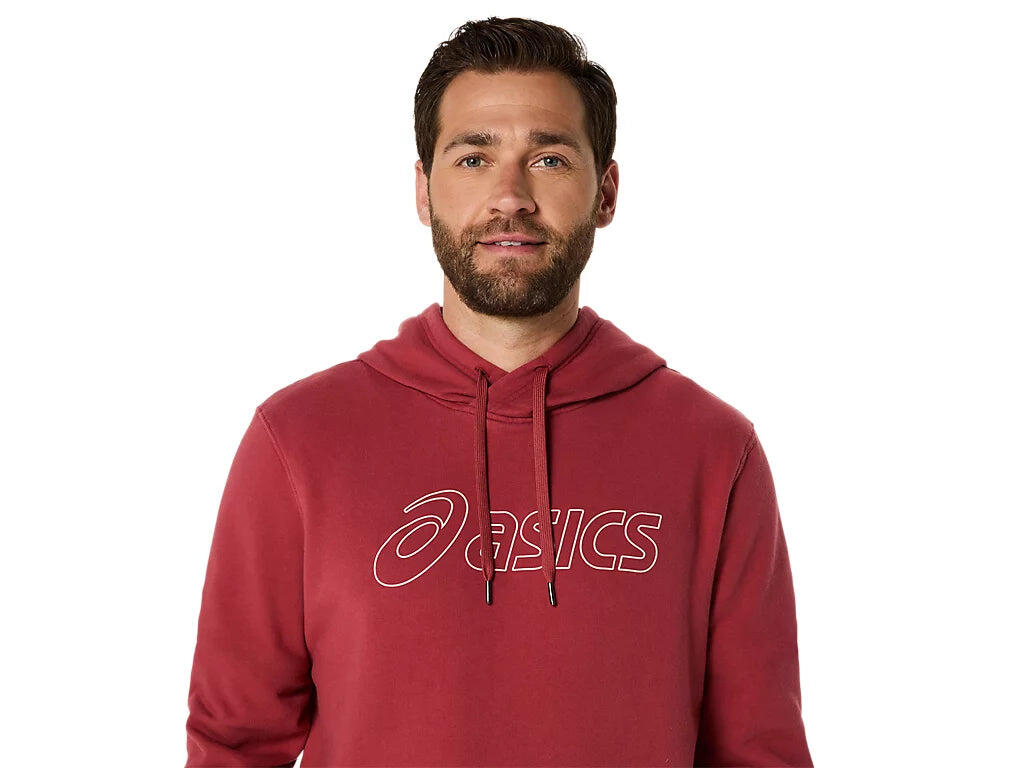 OTH HOODIE BURNT RED MAN 3/4