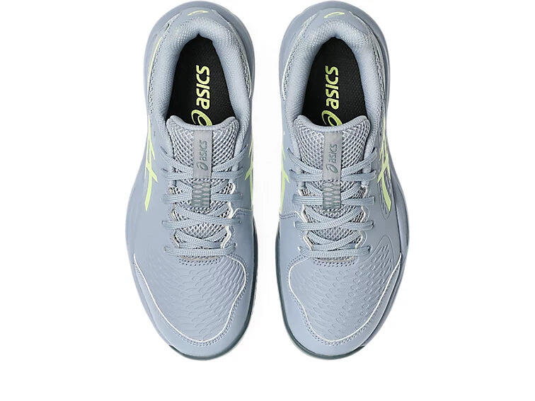 Zapatillas Asics Gel Resolution X Clay GS Gris Azul Pistacho Junior 6/6