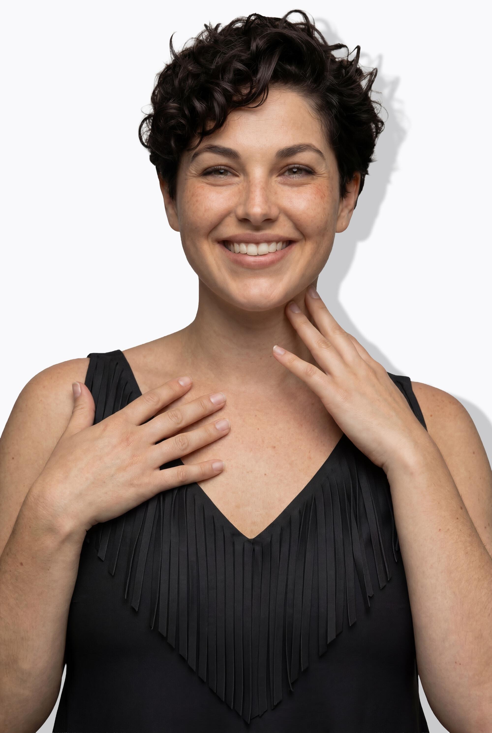 Damen Badekleid Herzausschnitt Softcups recycelt 3/7