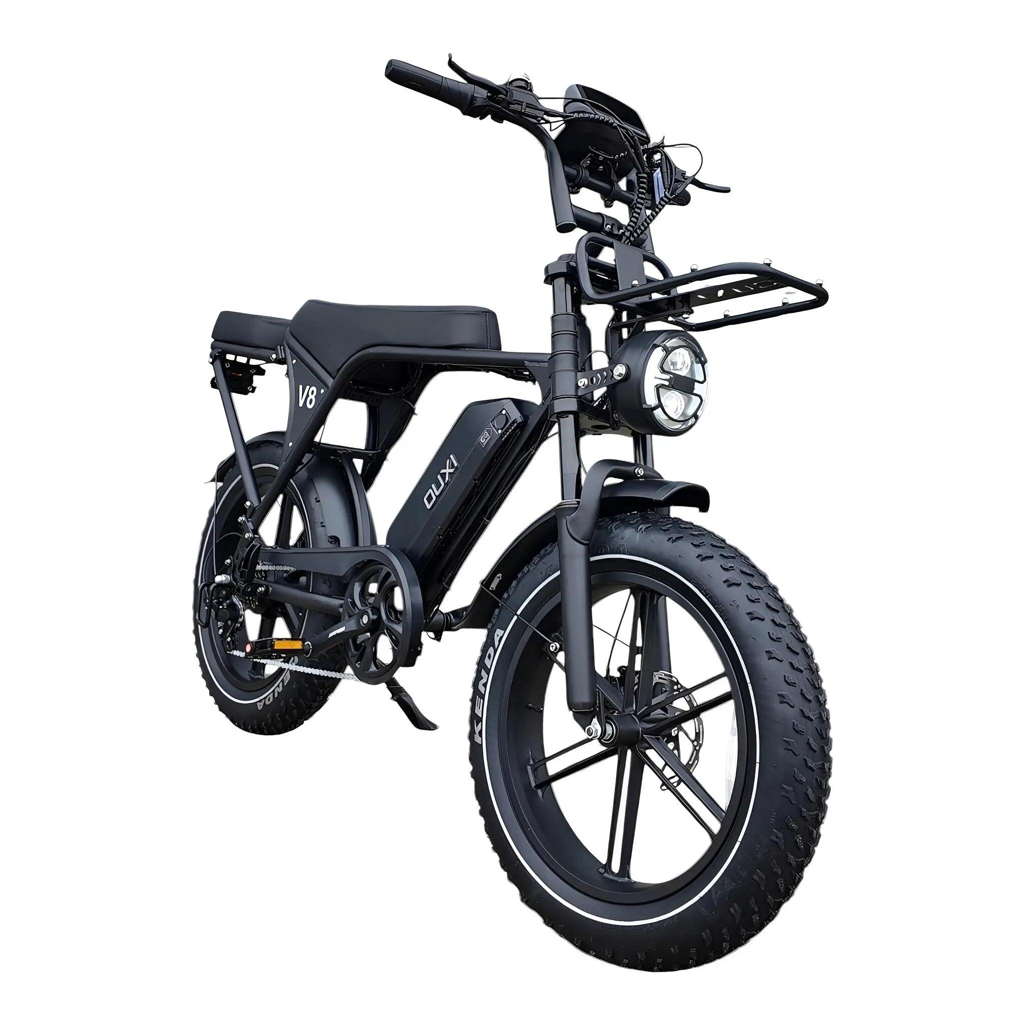 OUXI C80 V8 6.0 Fatbike – Zwart 3/5