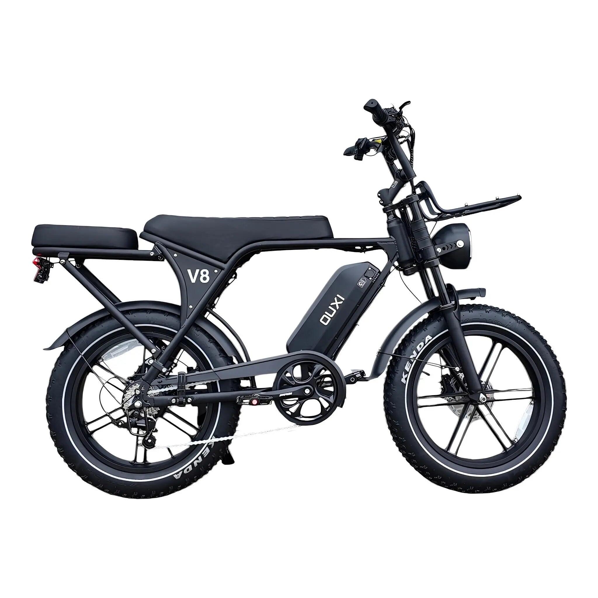 OUXI C80 V8 6.0 Fatbike – Zwart 2/5