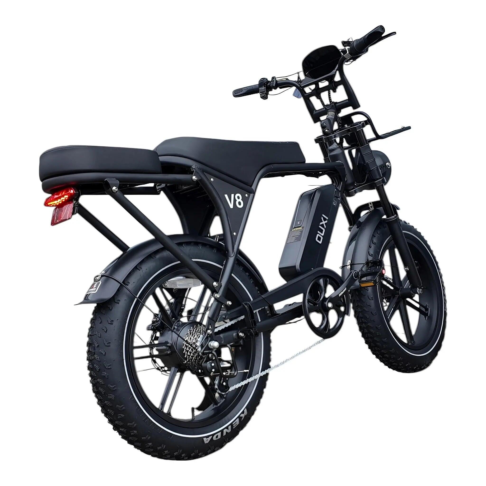 OUXI C80 V8 6.0 Fatbike – Zwart 5/5
