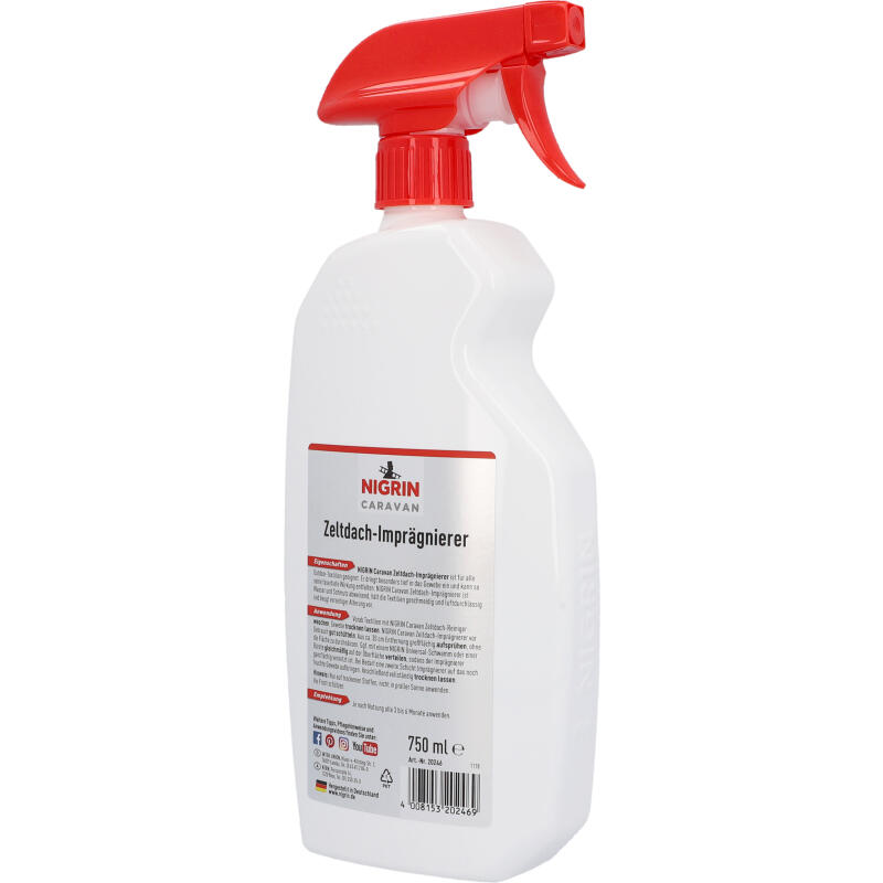 NIGRIN CARAVAN Zeltdach-Imprägnierer für alle Outdoor-Textilien 750ml 7/7